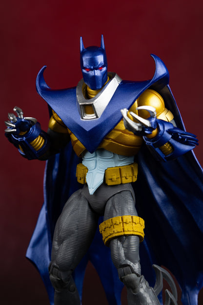 Azrael Batman Armor DC Multiverse 7-Inch Figure — Figure Detail Showing Chest Armor and Belt Close-Up