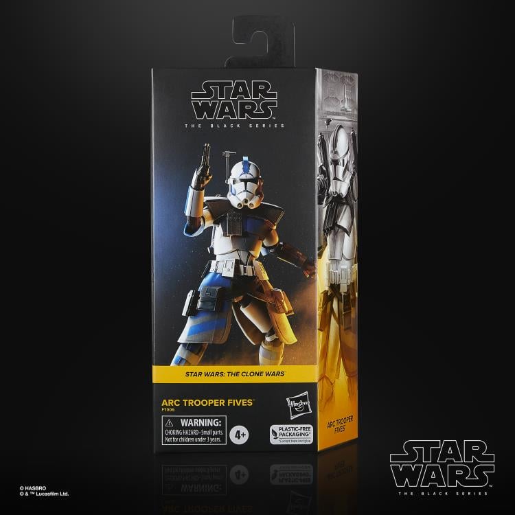 ARC Trooper Fives Black Series 6-Inch Figure — Box Art Front View