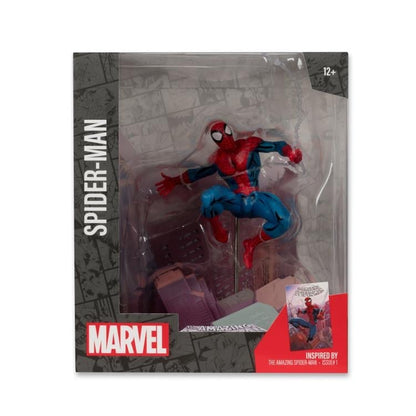 Spider-Man Amazing Spider-Man #1 McFarlane 1/10 Scale Figure — Box Front View Sealed Package