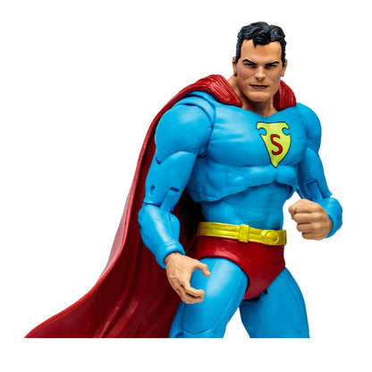 Superman Action Comics DC Multiverse 7-Inch Figure — Determined Expression Side View