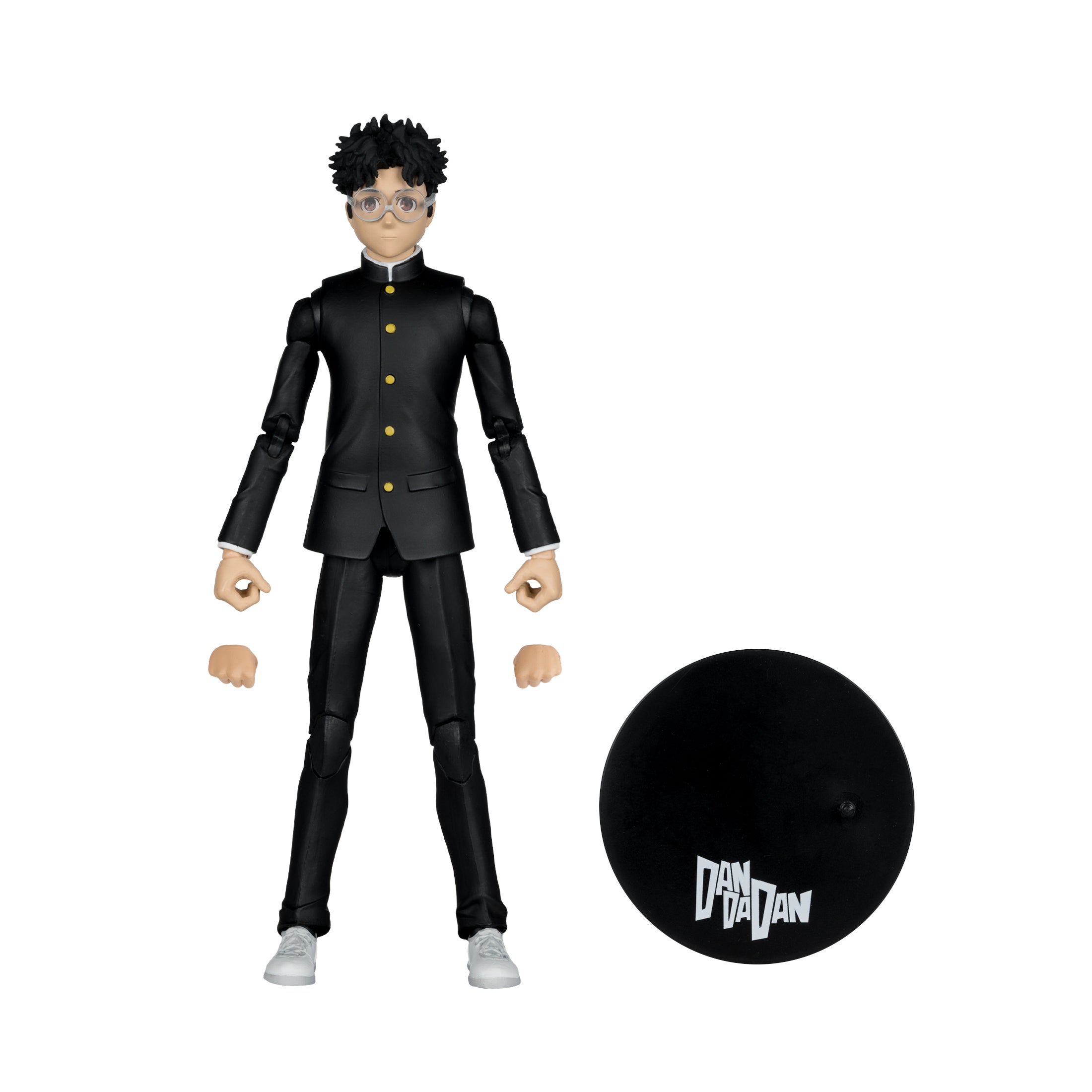 Okarun Dandadan 7-Inch Figure — Accessories Included with Dandadan Display Base
