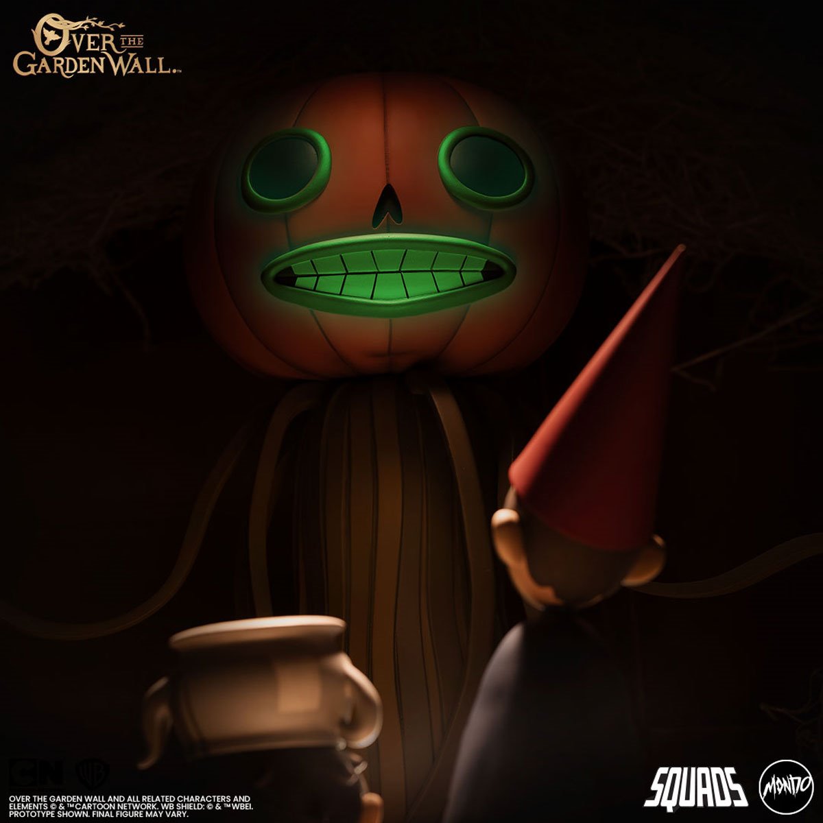 Enoch Over the Garden Wall Mondo Figure — Glow-in-the-Dark Eyes and Mouth Activated