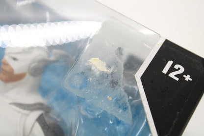 The Flash Hot Pursuit DC Multiverse Injustice 2 7-Inch — Bubble Detail Showing Damage and Age Rating Label