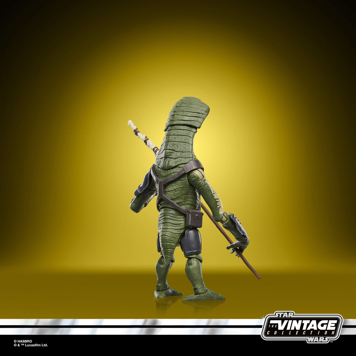 Amani Guard Vintage Collection 3.75-Inch Deluxe Figure — Back View Showing Harness Detail
