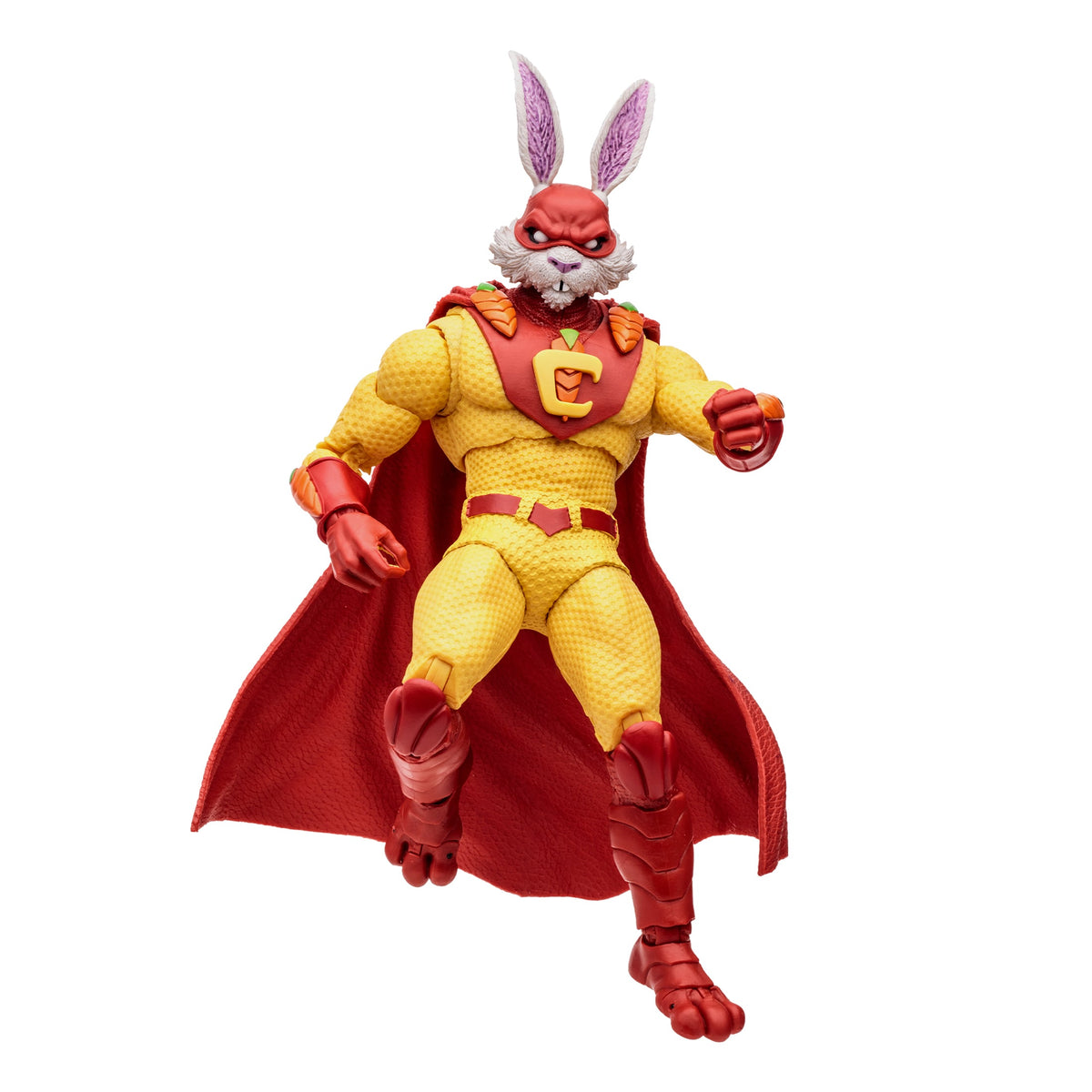 Captain Carrot DC Multiverse 7-Inch Figure — Flying Pose Out of Box