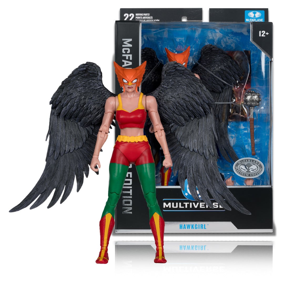 Hawkgirl DC Multiverse Collector Edition 7-Inch Figure — Out of Box with Package Display