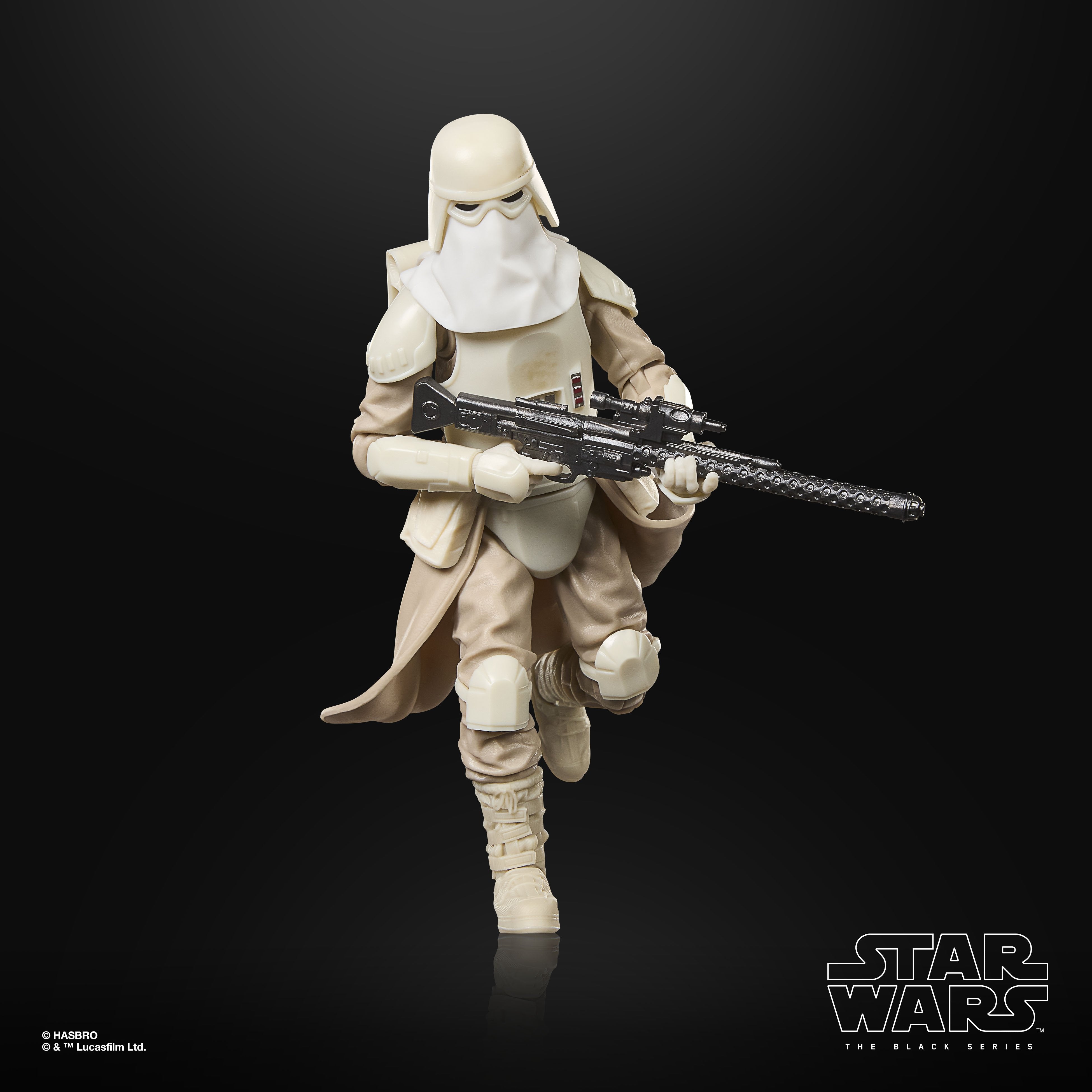 Imperial Remnant Snowtrooper Black Series 6-Inch Figure — Advancing Pose with Blaster Rifle