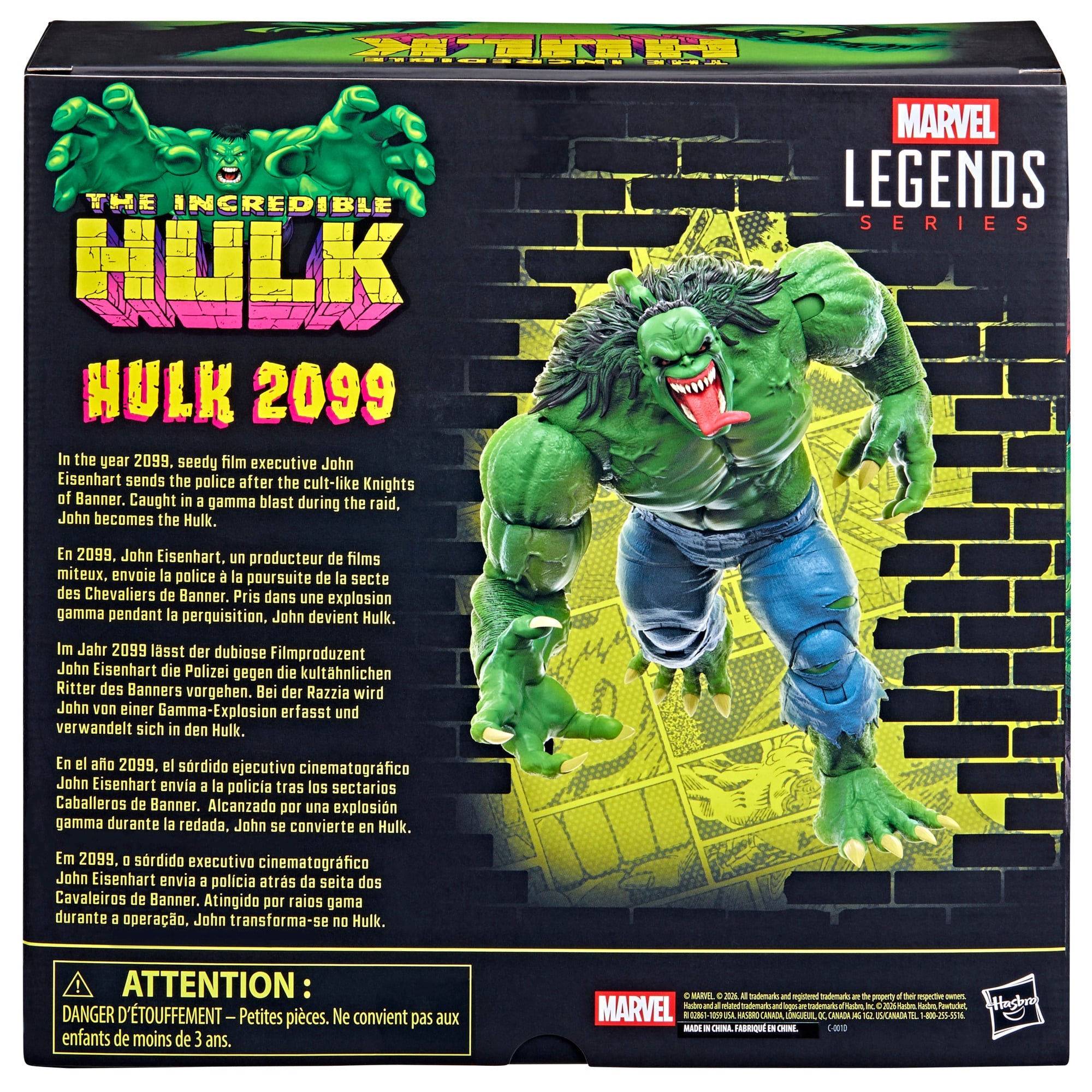 Hulk 2099 Marvel Legends 6-Inch Figure | Jay's Toys | Jay's Toys