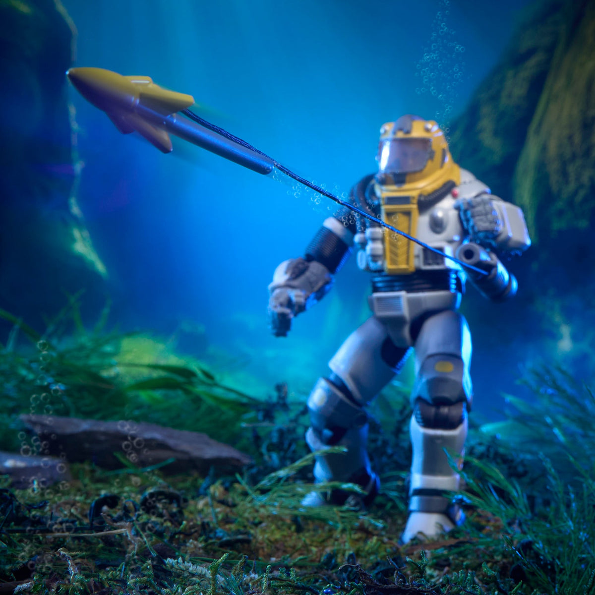 Deep Six G.I. Joe Classified Series 6-Inch Figure — Articulation Pose Firing Tethered Harpoon