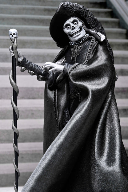 Phantom of the Opera Masque Red Death NECA 7-Inch Figure — Three-Quarter Angled Pose on Stairs