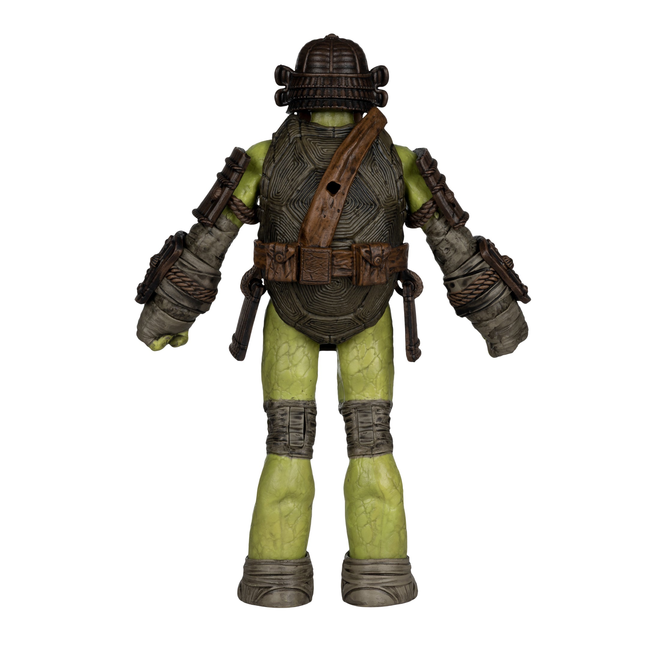 Donatello TMNT Page Punchers 5-Inch Figure — Back View Showing Turtle Shell and Bo Staff Holder