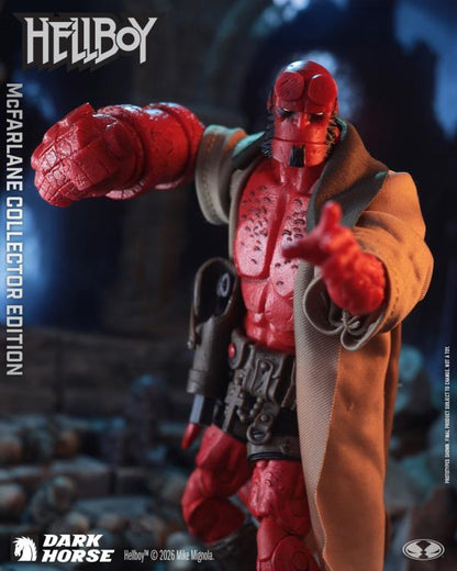 Hellboy McFarlane Collector Edition 7-Inch Figure — Articulation Pose Right Hand of Doom Extended