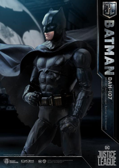 Batman Justice League DAH-107 8-Inch Figure — Side View Armor Texture Detail