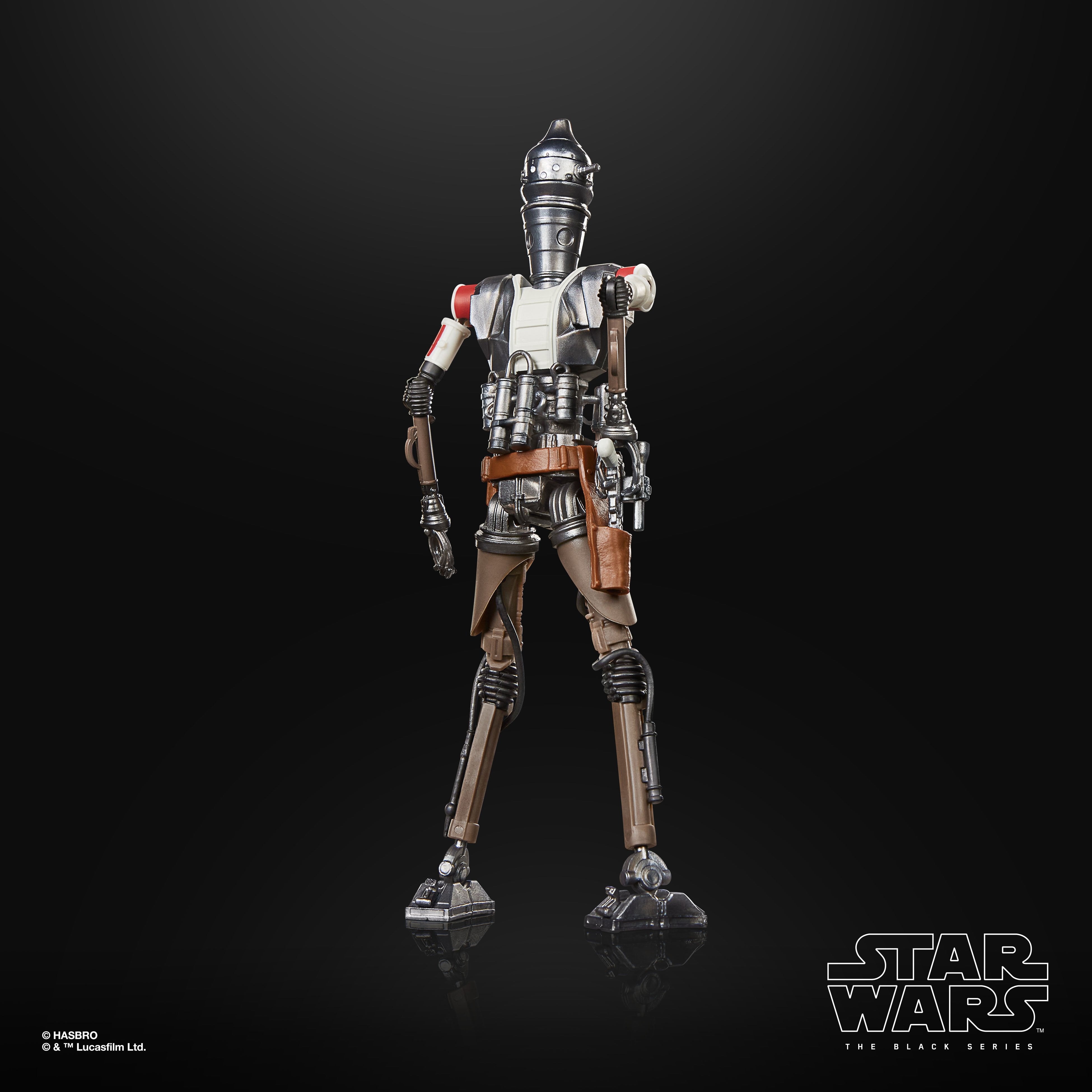 IG-11 Nevarro Marshal Black Series 6-Inch Figure — Back View Full Body Detail