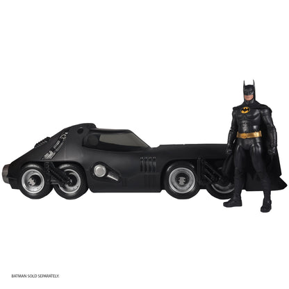 Batmissile Batman Returns DC Multiverse Vehicle — Scale Comparison with Batman figure sold separately