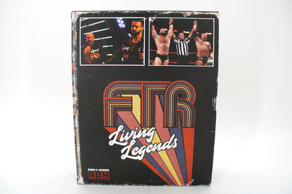 FTR Cash Wheeler & Dax Harwood ROH Living Legends 2-Pack — Back View with Photo Collage and FTR Logo