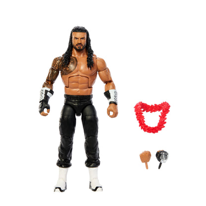 Roman Reigns WWE Elite Collection 6-Inch Figure — Accessories Included Lei and Alternate Hands
