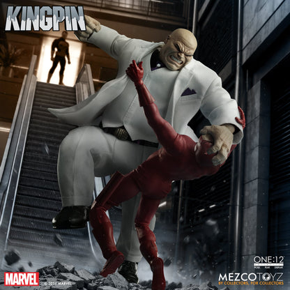 Kingpin Marvel One:12 Collective 6-Inch Figure — Articulation Pose Grabbing Daredevil Figure