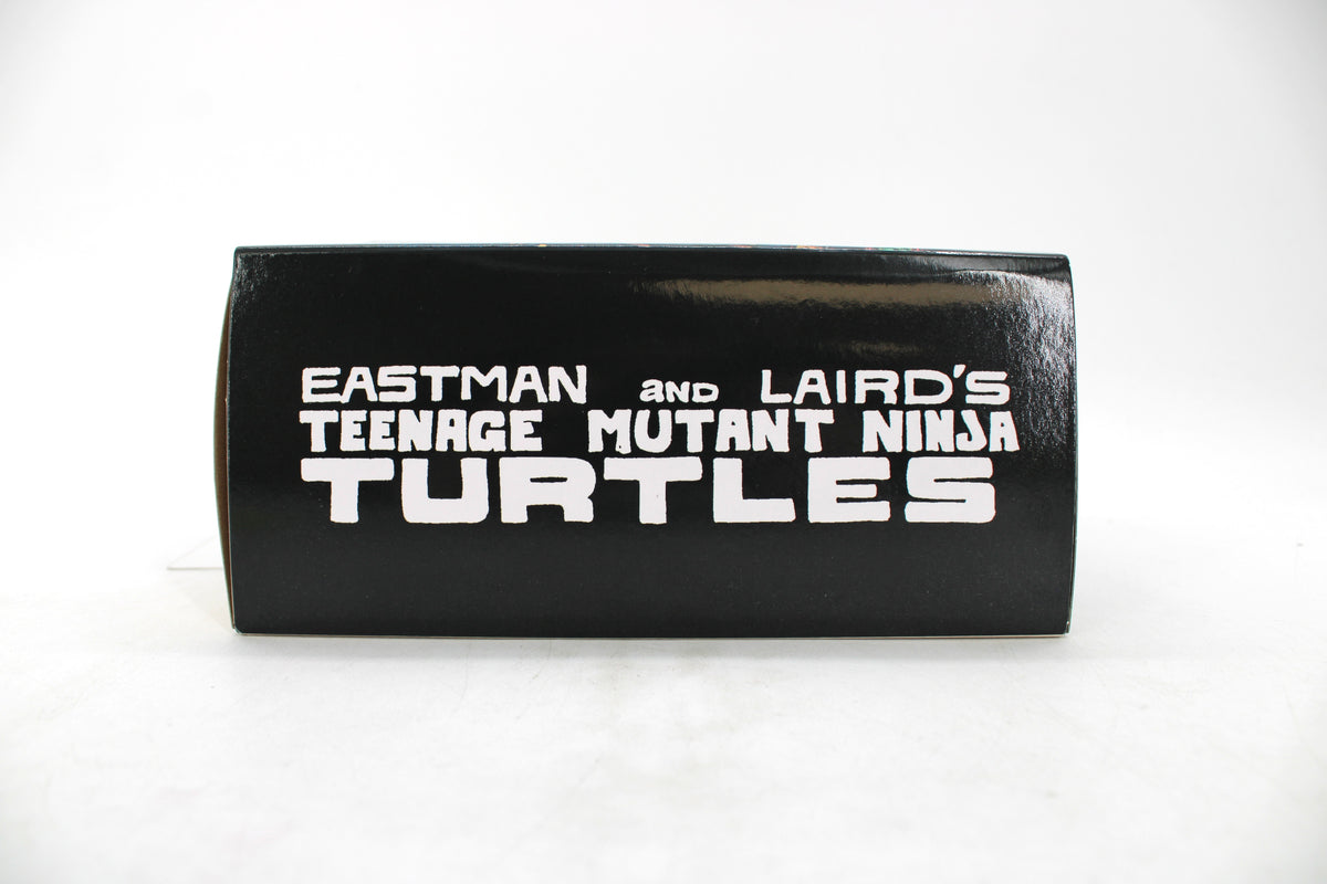 Casey Jones Ultimate Mirage Comics TMNT 7-Inch Figure — Package Detail Showing Black Inner Box with Eastman and Laird's Branding