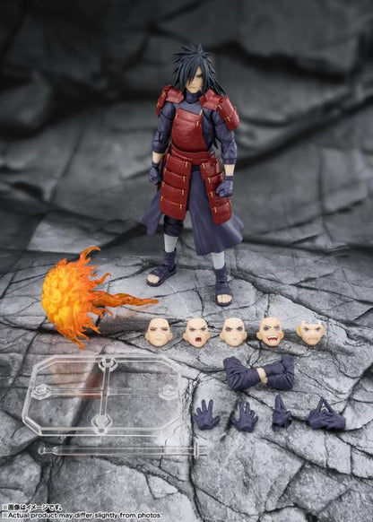 Madara Uchiha Legend of Darkness S.H.Figuarts 6-Inch Figure — Accessories Included Layout