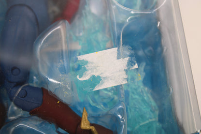 The Rival DC Multiverse Gold Label Collection 7-Inch — Bubble Detail Showing Figure and Accessories Inside Packaging