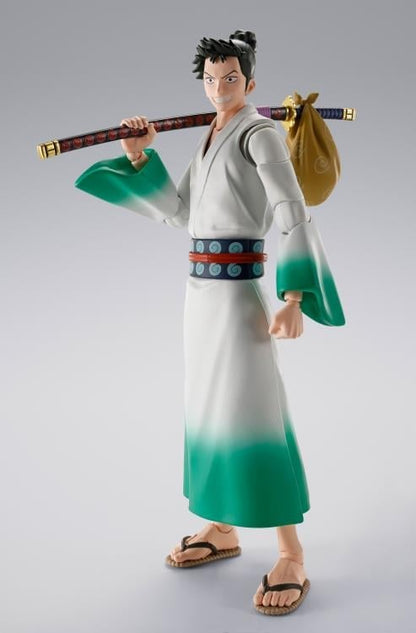 Ryuma Monsters 103 Mercies S.H.Figuarts Figure — Traveling Pose with Furoshiki Cloth and Shusui Over Shoulder