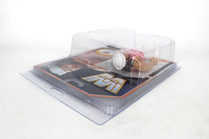 Tugboat WWE Mattel Retro Mattel Creations Exclusive — Side View Revealing WWE Logo Card Art and Protective Case