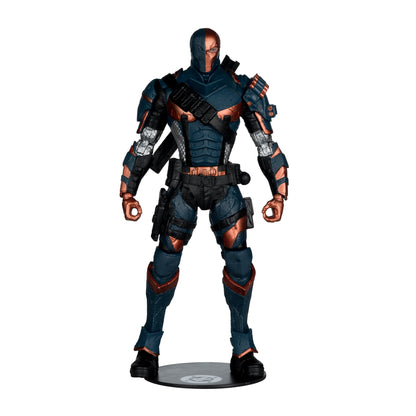 Deathstroke DC Multiverse 7-Inch Figure — Front View on Figure Base