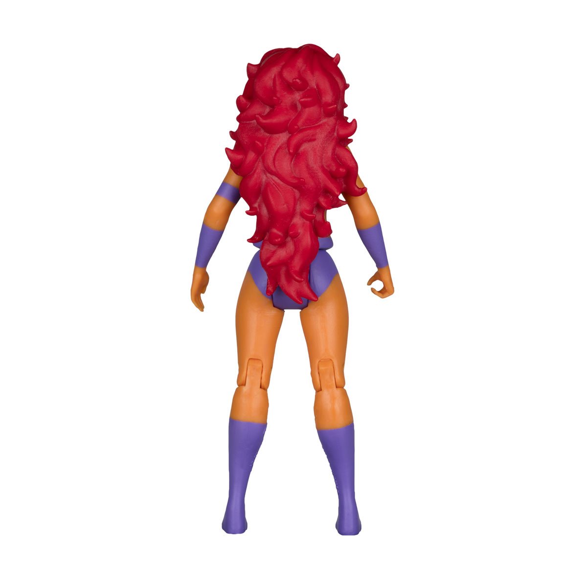 Starfire DC Super Powers 4.5-Inch Figure — Back View Showing Sculpted Hair Detail