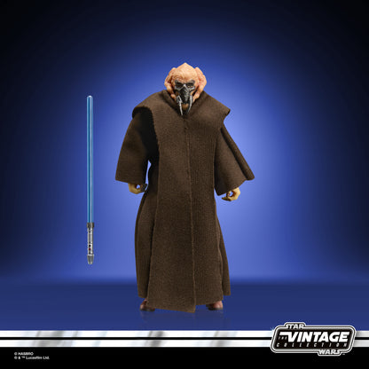 Plo Koon Vintage Collection 3.75-Inch Figure — Accessories Included with Blue Lightsaber Displayed
