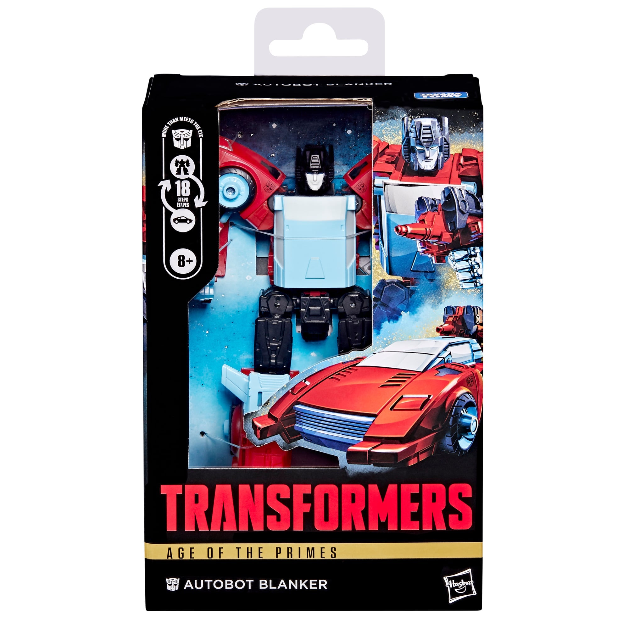 Autobot Blanker Age of the Primes Deluxe — Box Art Front View