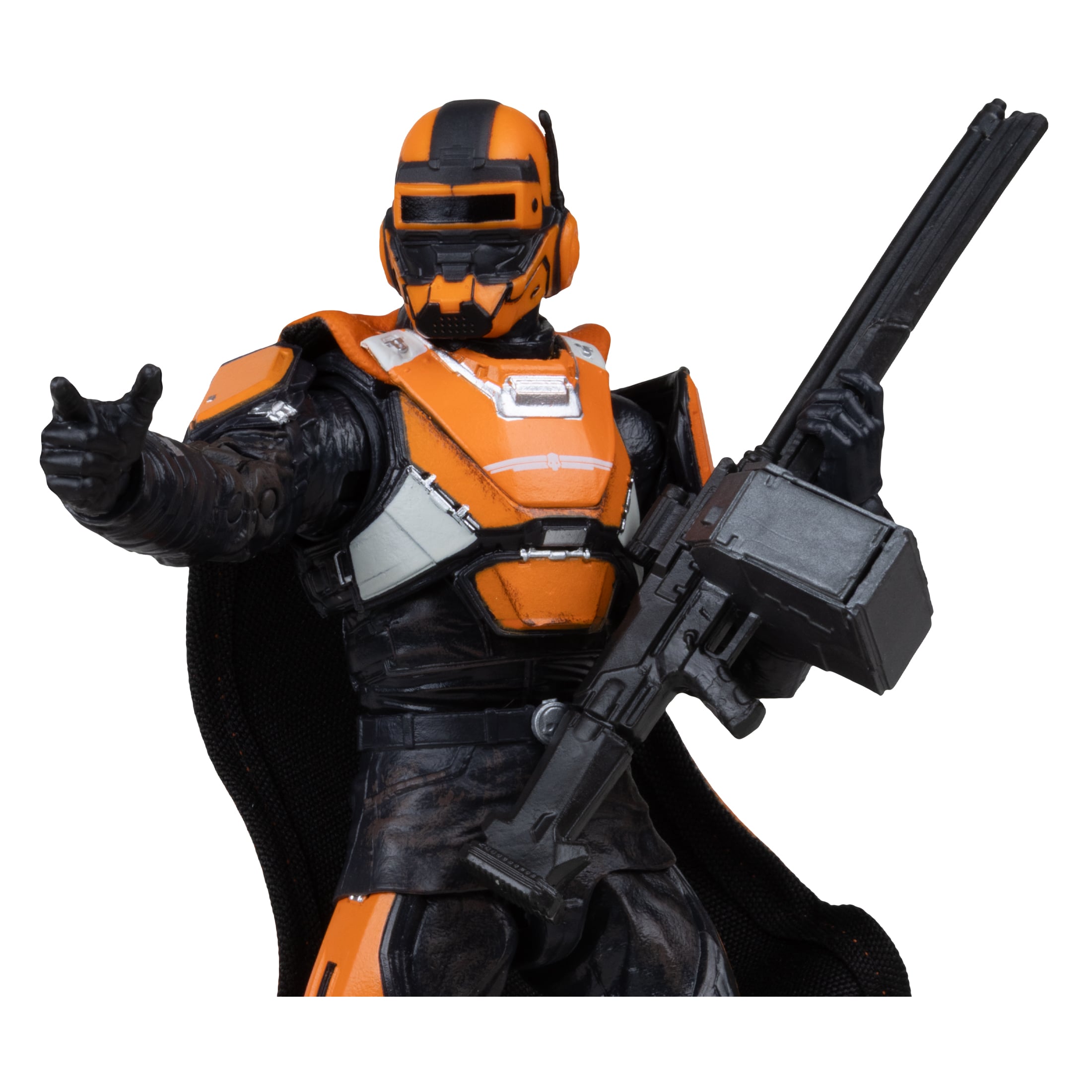 CE-35 Trench Engineer McFarlane Elite Edition 7-Inch Figure — Upper Body Detail Holding MG-43 Machine Gun
