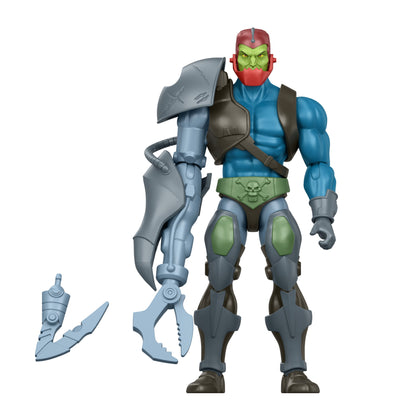 Trap Jaw MOTU Origins 200X 5.5-Inch Figure — Out of Box with Arm Attachments Displayed