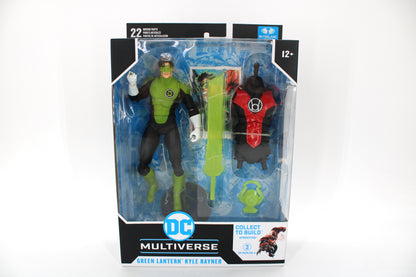 Kyle Rayner DC Multiverse Blackest Night Figure — Box Front View with Atrocitus BAF Torso Piece