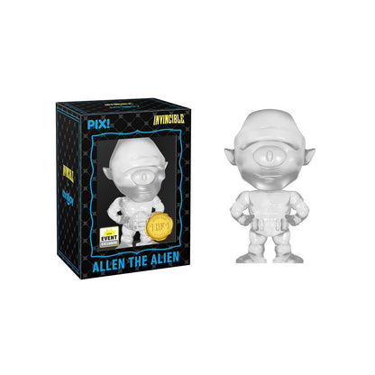 Allen the Alien Invincible Pix! Vinyl Figure — Hyper-Rare 1-of-1 Translucent Chase Variant Box and Figure