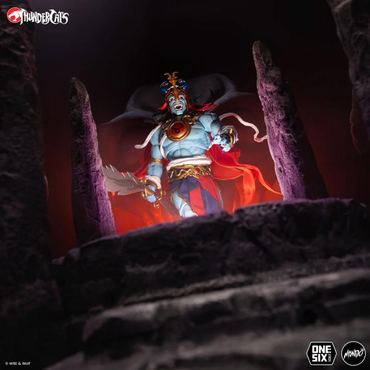 Mumm-Ra ThunderCats Mondo 1/6 Scale Figure — Low Angle Heroic Upshot with Sword