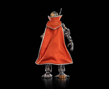 Dr. Cyborn Skeleton Warriors Infinite Legions 6-Inch Figure — Back View Showing Fabric Cape Detail