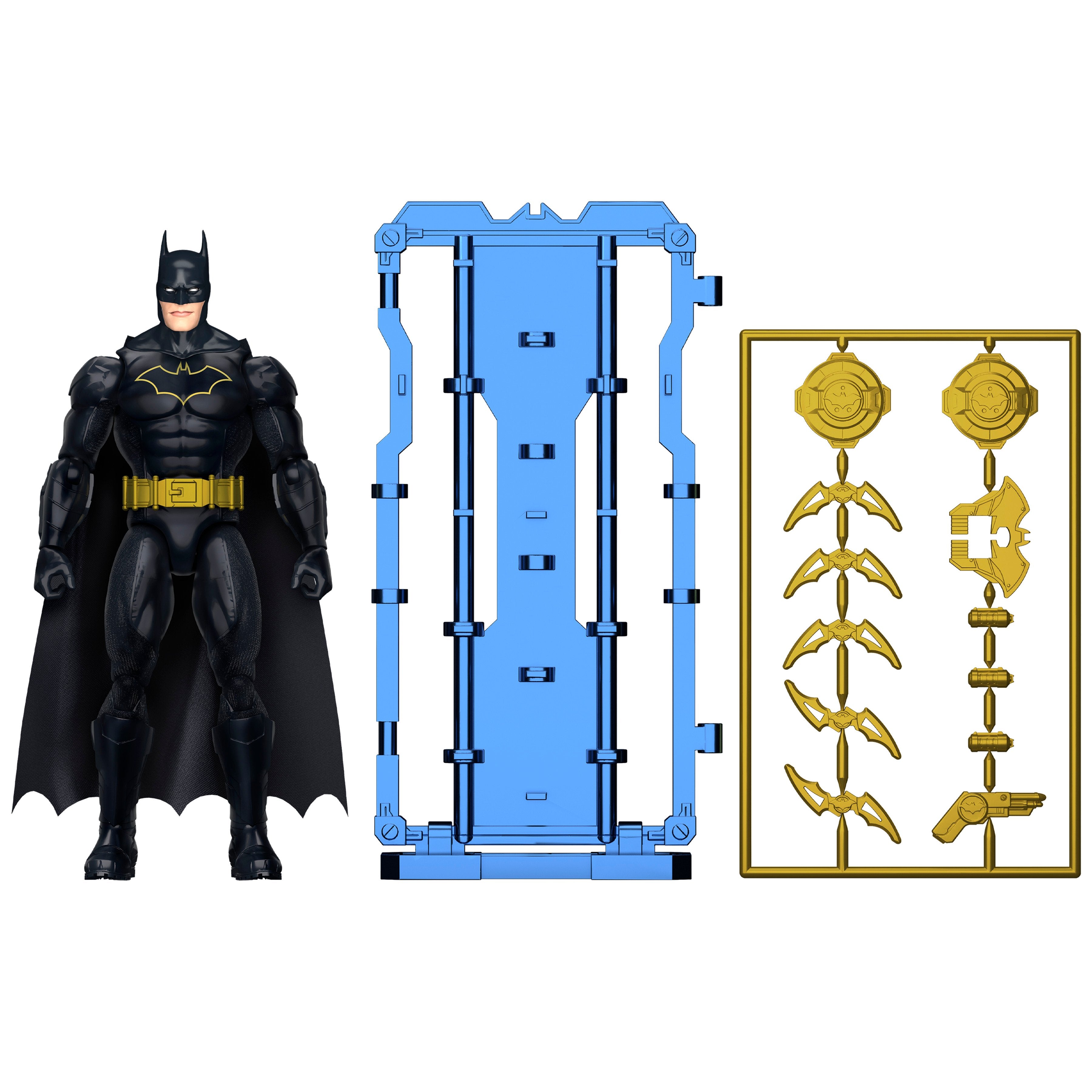 Batman DC Premier 6-Inch Stealth Suit Figure — Accessories Included Runner and Display Rack