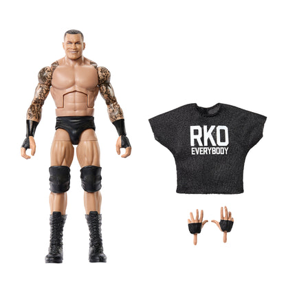 Randy Orton WWE Elite Series 128 6-Inch Figure — Accessories Included with Swappable Hands and RKO Shirt