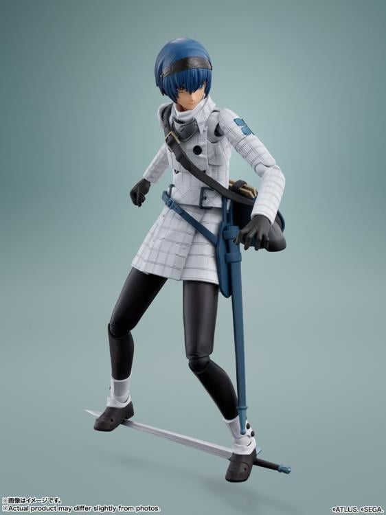 Protagonist Metaphor ReFantazio S.H.Figuarts 6-Inch Figure — Back View Posed with Ride Sword