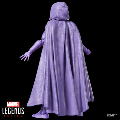 Psylocke Marvel Legends 6-Inch Figure — Back View Showing Textured Scale Cape Detail
