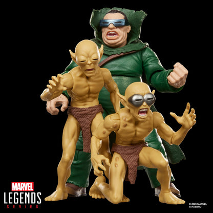 Mole Man & Moloids Marvel Legends 6-Inch Three-Pack — Close-Up Group Cluster Pose
