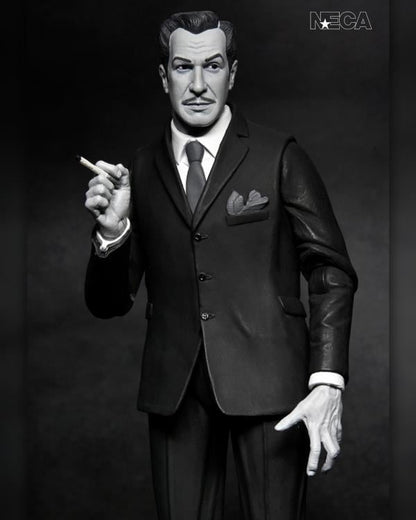 Vincent Price NECA Ultimate 7-Inch Figure — Figure Detail Holding Cigarette Upper Body Close-Up