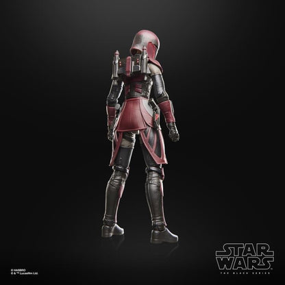 Rook Kast Black Series 6-Inch Figure — Back View Helmeted Showing Armor Detail