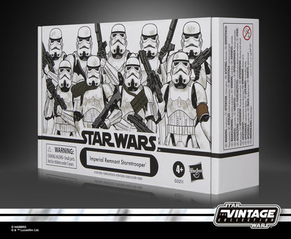 Imperial Remnant Stormtrooper Vintage Collection 4-Pack — Package Detail Angled Box Side View