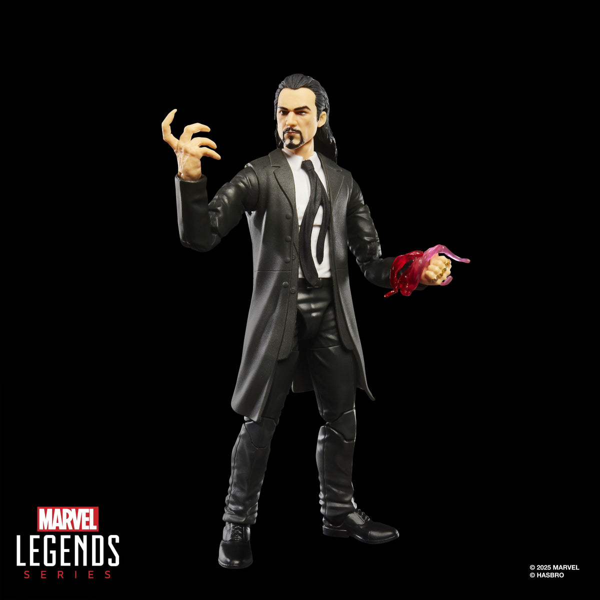 Mandarin Marvel Legends 6-Inch Figure — Front View with Ring Energy Effect Accessory