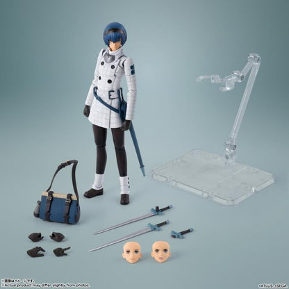 Protagonist Metaphor ReFantazio S.H.Figuarts 6-Inch Figure — Accessories Included Display with Stand, Swords, Face Parts, and Bag