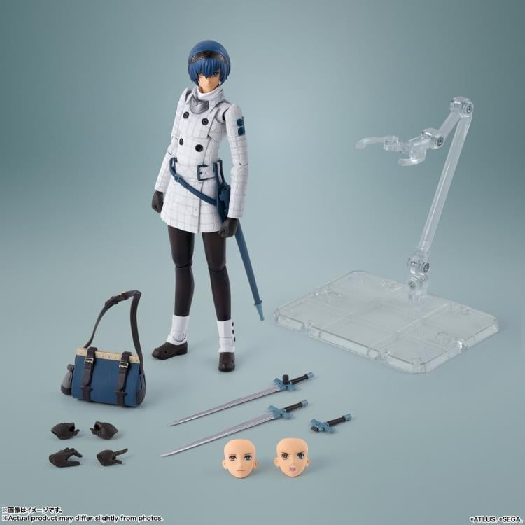 Protagonist Metaphor ReFantazio S.H.Figuarts 6-Inch Figure — Accessories Included Display with Stand, Swords, Face Parts, and Bag