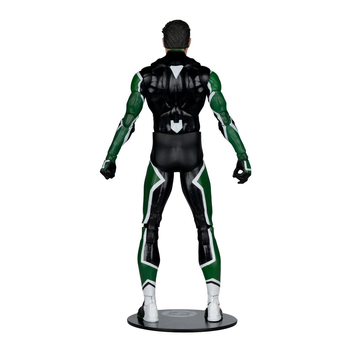 Kyle Rayner Green Lantern DC Multiverse 7-Inch Figure — Back View on Figure Base