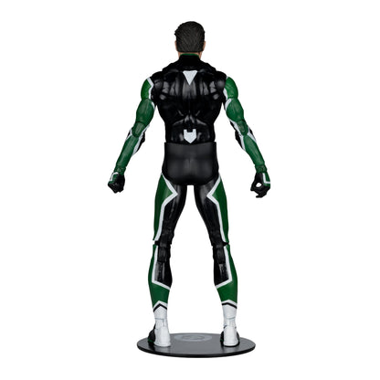 Kyle Rayner Green Lantern DC Multiverse 7-Inch Figure — Back View on Figure Base